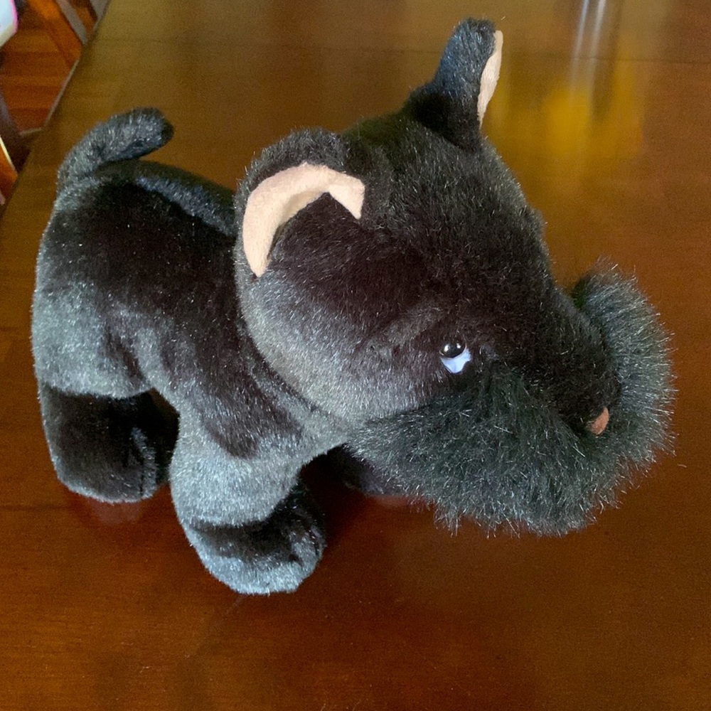 Giftcraft Stuffed schnauzer dog NWOT